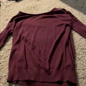 A sweater from garage